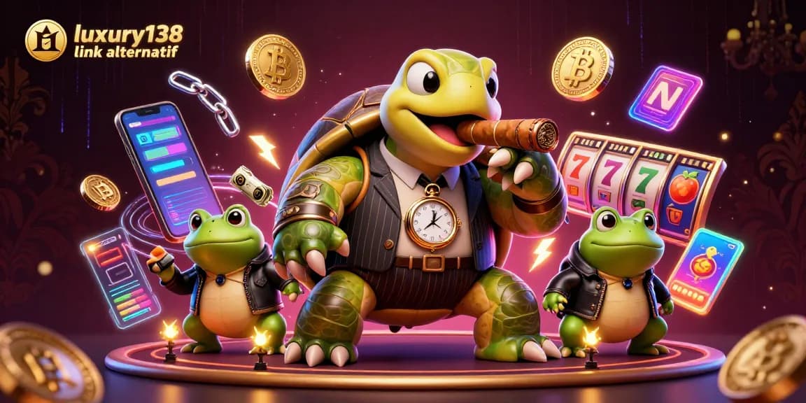 Experience the excitement of luxury138 link alternatif with vibrant gambling elements and dynamic characters.
