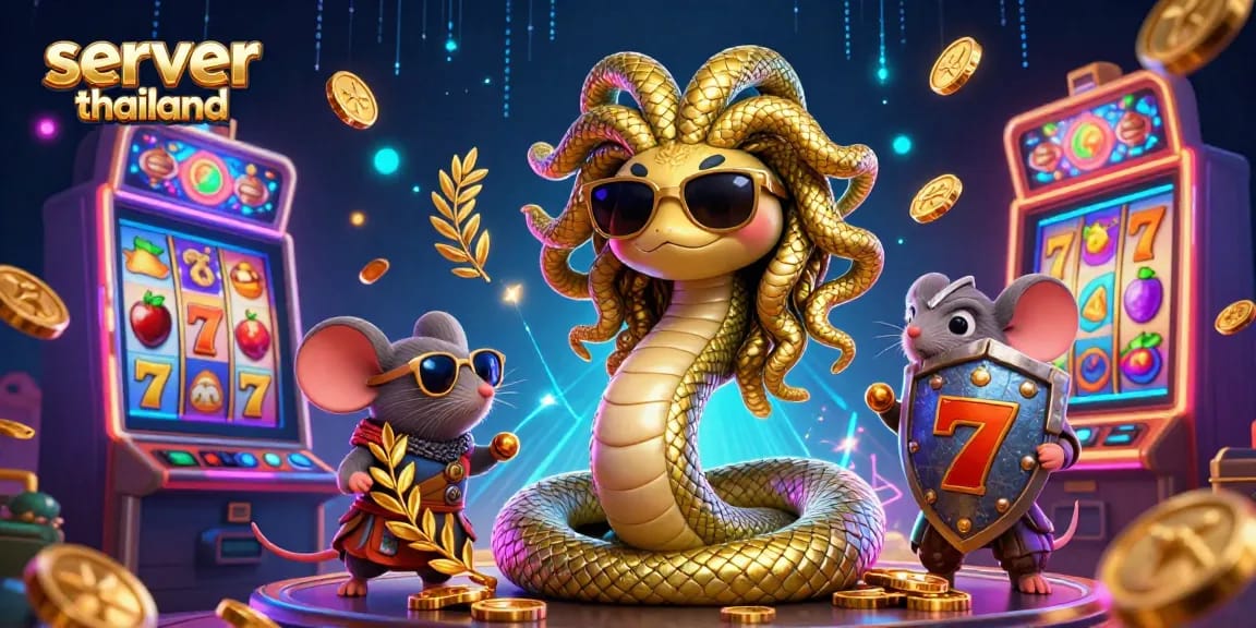 Engage with exciting slot games at server thailand with colorful 3D machines and fun characters.