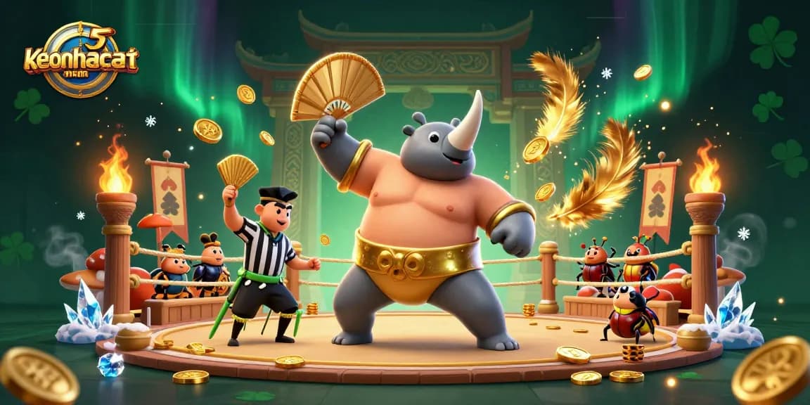 Engage with keonhacai5nam: Experience a thrilling sports betting scene with dynamic characters and rich details.