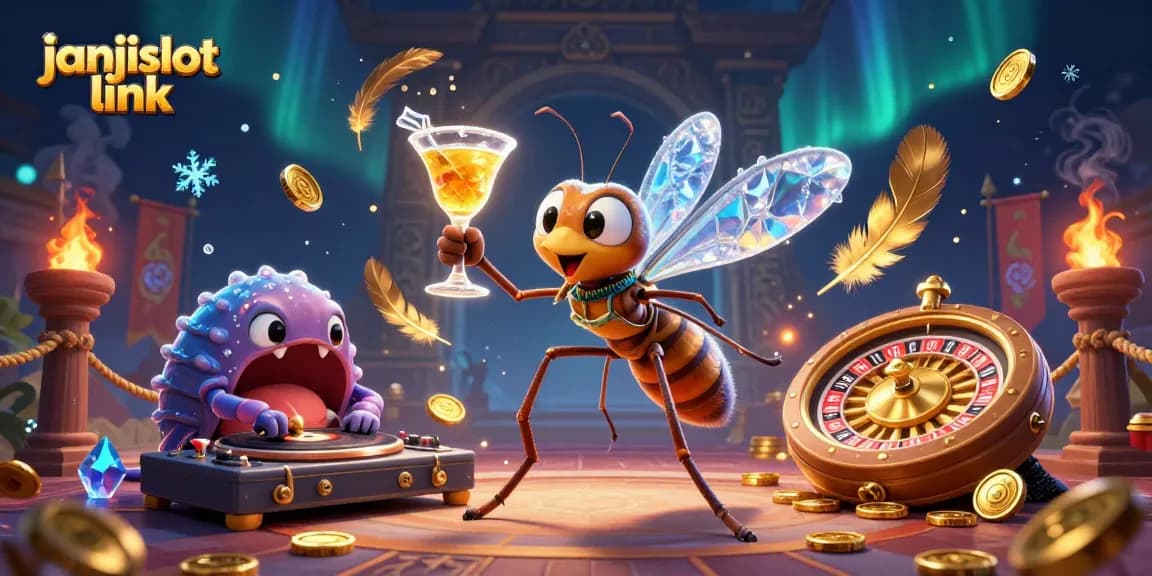 Experience thrilling gameplay with the janjislot link showcasing vibrant casino elements and characters.