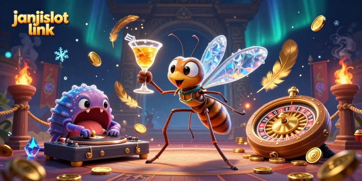 Experience thrilling gameplay with the janjislot link showcasing vibrant casino elements and characters.