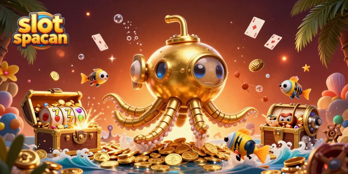 Spin big wins on slot spaceman, featuring vibrant underwater treasures and 3D action elements.