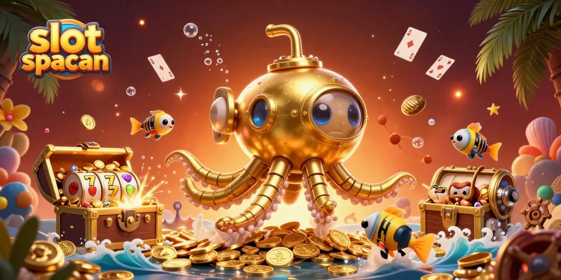 Spin big wins on slot spaceman, featuring vibrant underwater treasures and 3D action elements.