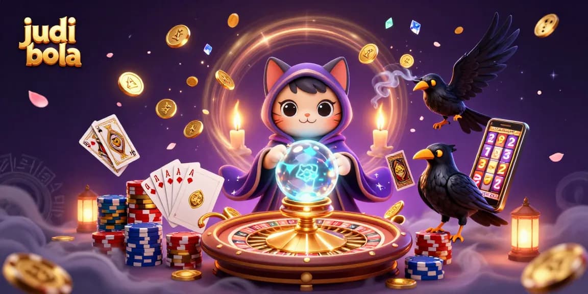 Engage in judi bola with thrilling graphics and animated casino elements showcasing dynamic betting excitement.
