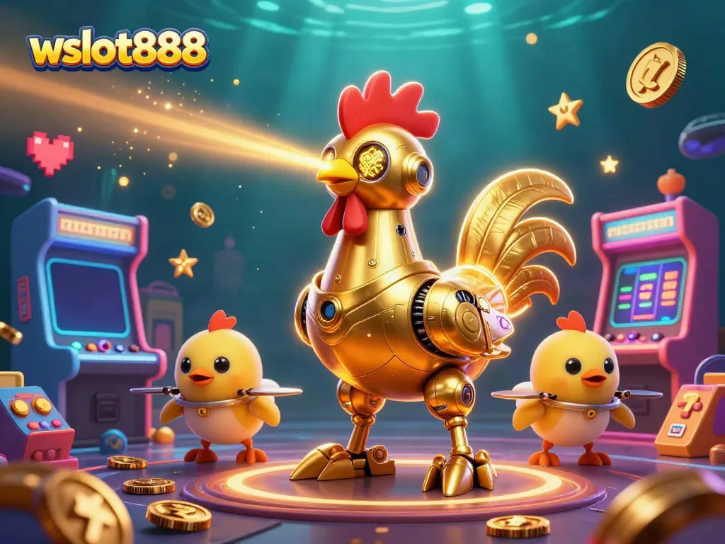 Bermain wslot888 dengan jackpot dan simbol keberuntungan di dunia kasino digital.
