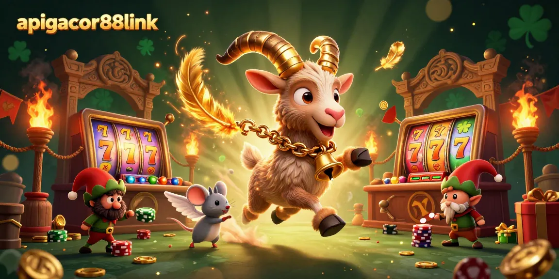 Experience winnings with apigacor88link in this vibrant 3D casino scene brimming with action.