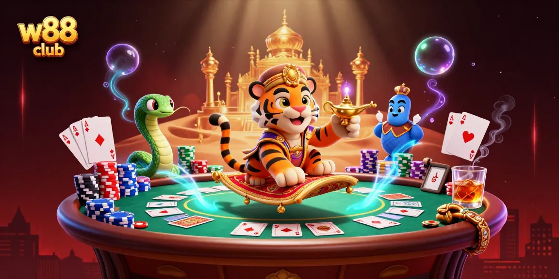Cá cược tại w88 club với trải nghiệm sòng bài trực tuyến sống động và phong phú