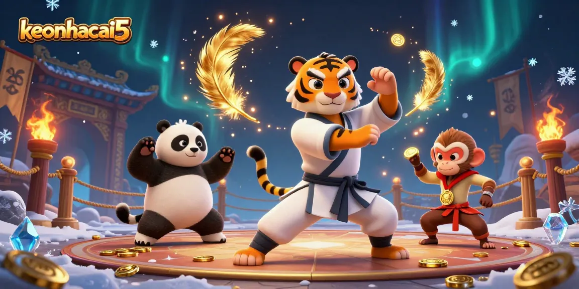Engage with keonhacai5 for expert sports betting strategies in a dynamic casino illustration