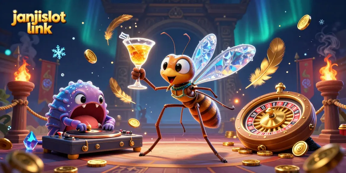Experience thrilling gameplay with the janjislot link showcasing vibrant casino elements and characters.