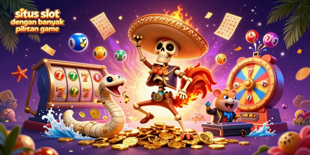 Menangkan jackpot di situs slot dengan banyak pilihan game yang beragam dengan simulator menarik.