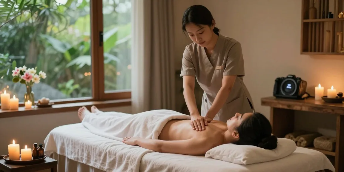 Experience premium 영등포스웨디시 massage in a tranquil spa environment.
