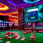 Experience the thrill of onicplay login at a vibrant casino with dazzling slot machines and poker tables.