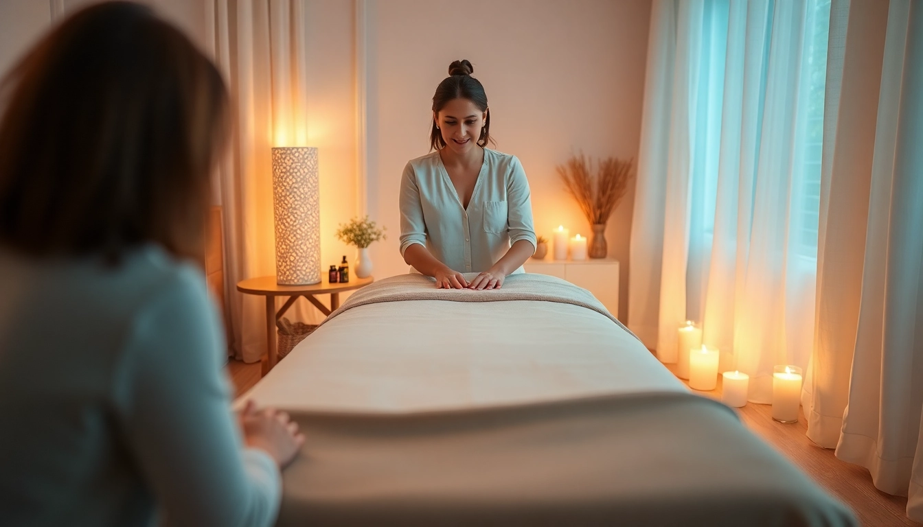 전문 마사지사와 차분한 분위기가 돋보이는 오산출장마사지의 편안한 홈 마사지 환경.