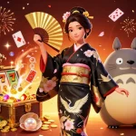 Experience the thrill of online casino nederland with a vibrant 3D casino scene featuring slot games and festive elements.