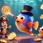 Experience the thrill of DH88 with glowing coins and vibrant underwater characters.
