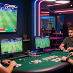 Exciting online gaming environment during live soccer matches, showcasing more資訊 on sports betting.