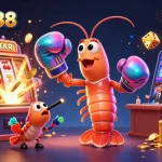 Experience the bigpot88 jackpot with cartoon heroes amidst vibrant casino elements.